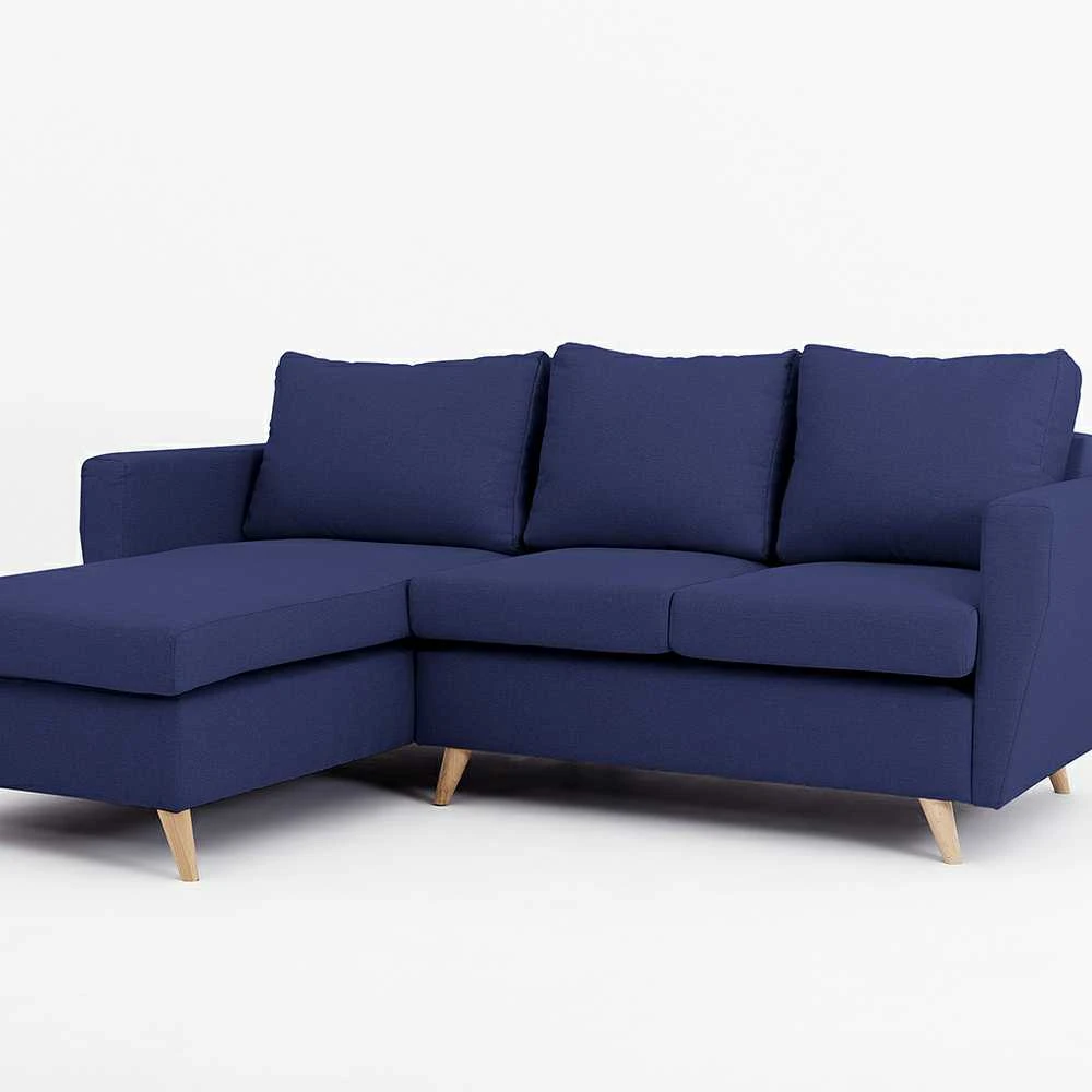 Customform Kampinė Sofa, LOVER L, 0.9x1.89 m, Rašalinis