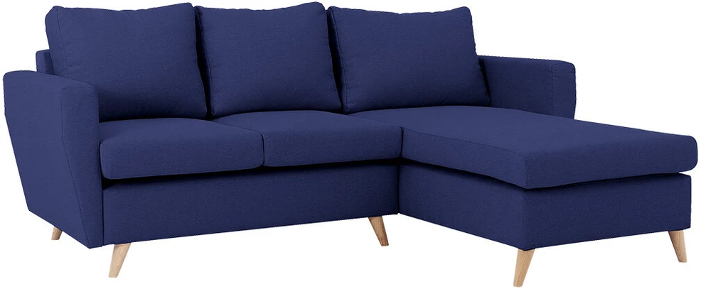 Customform Kampinė sofa, LOVER R, 0.9x1.89 m, Rašalinė
