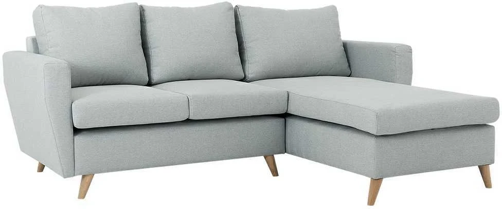 Customform Kampinė sofa, LOVER R, 0.9x1.89 m, Pilka