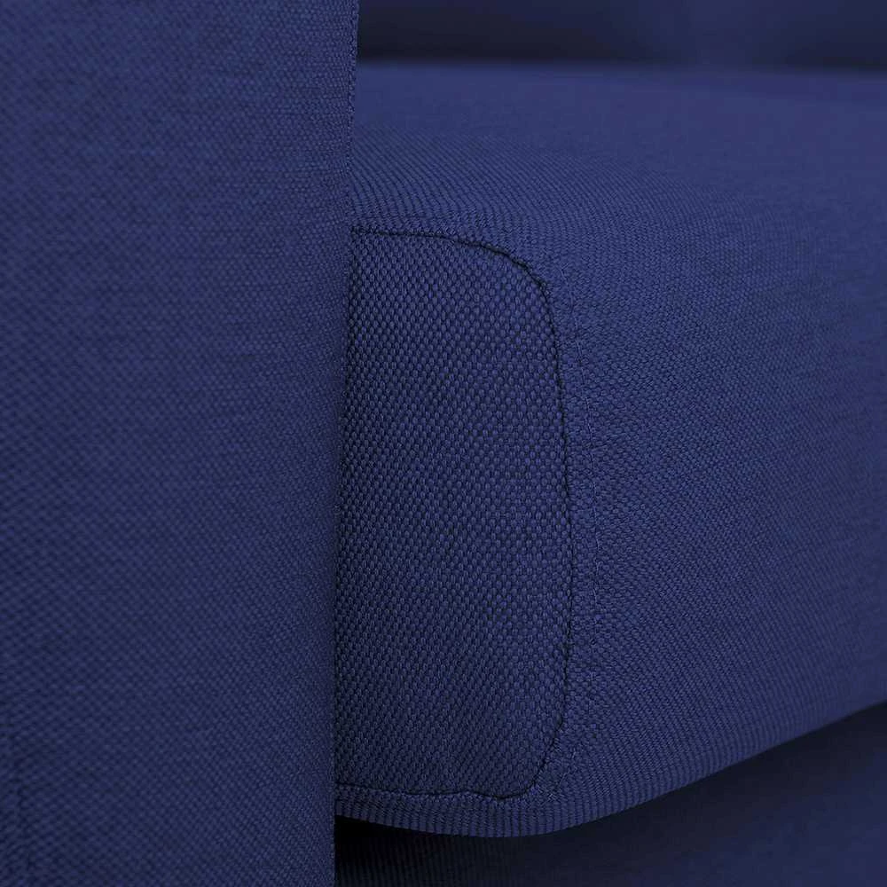 Customform Kampinė sofa, LOVER R, 0.9x1.89 m, Rašalinė