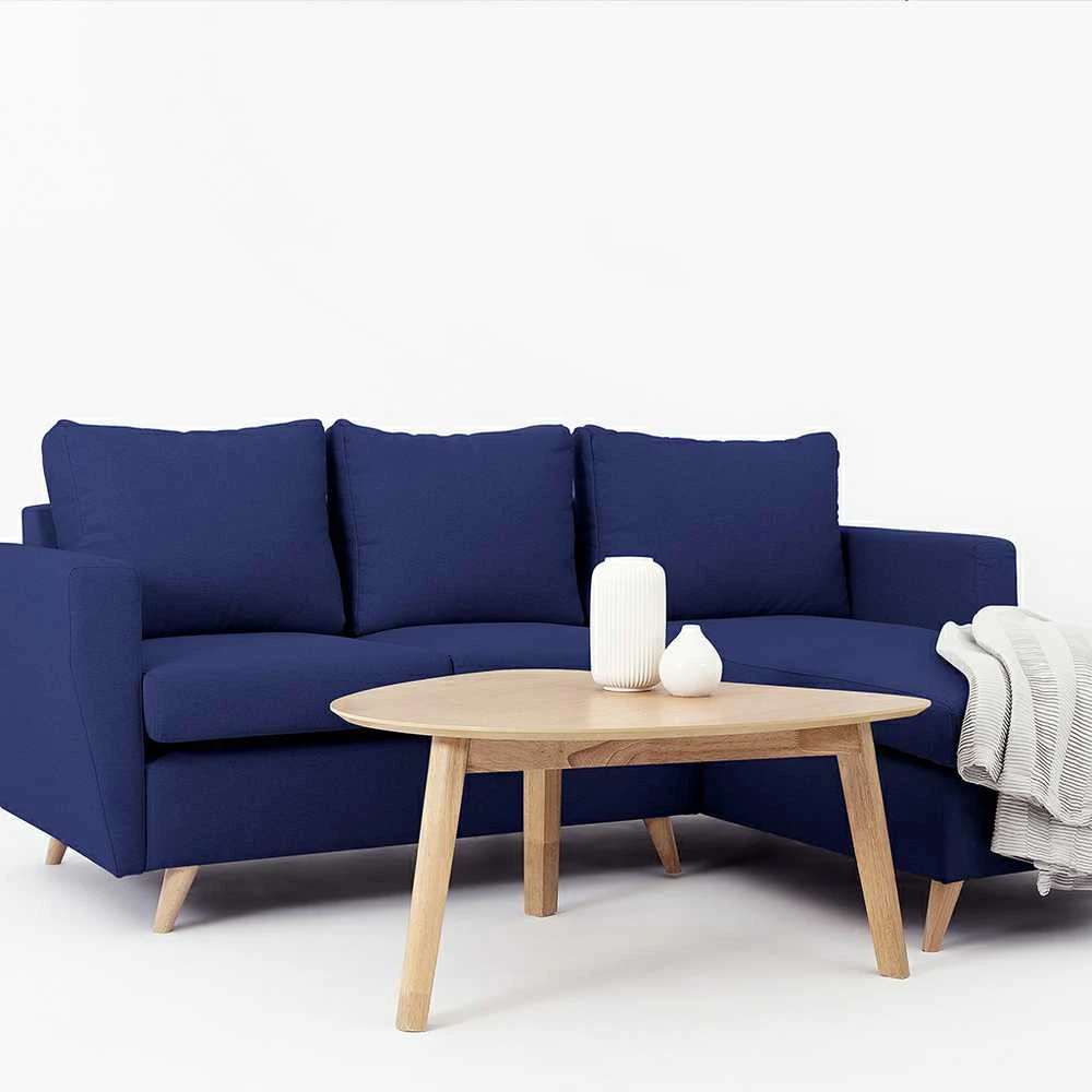 Customform Kampinė sofa, LOVER R, 0.9x1.89 m, Rašalinė