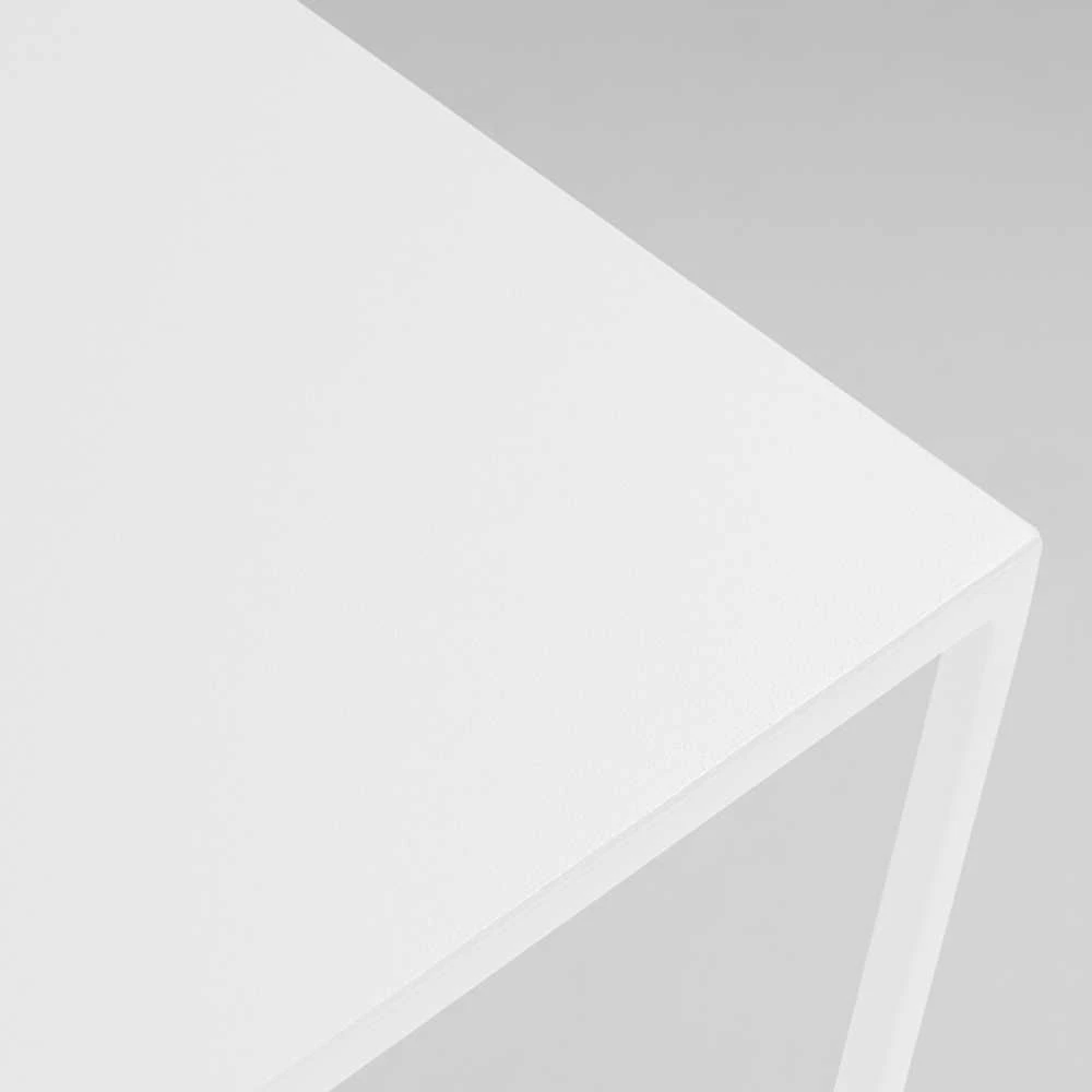 Customform Kavos staliukas, 2WALL METAL, 100x60 cm, Baltas