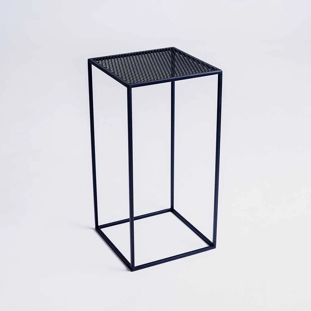Customform Kavos staliukas, DARYL METAL 140, 0.8x1.4 m, Juodas