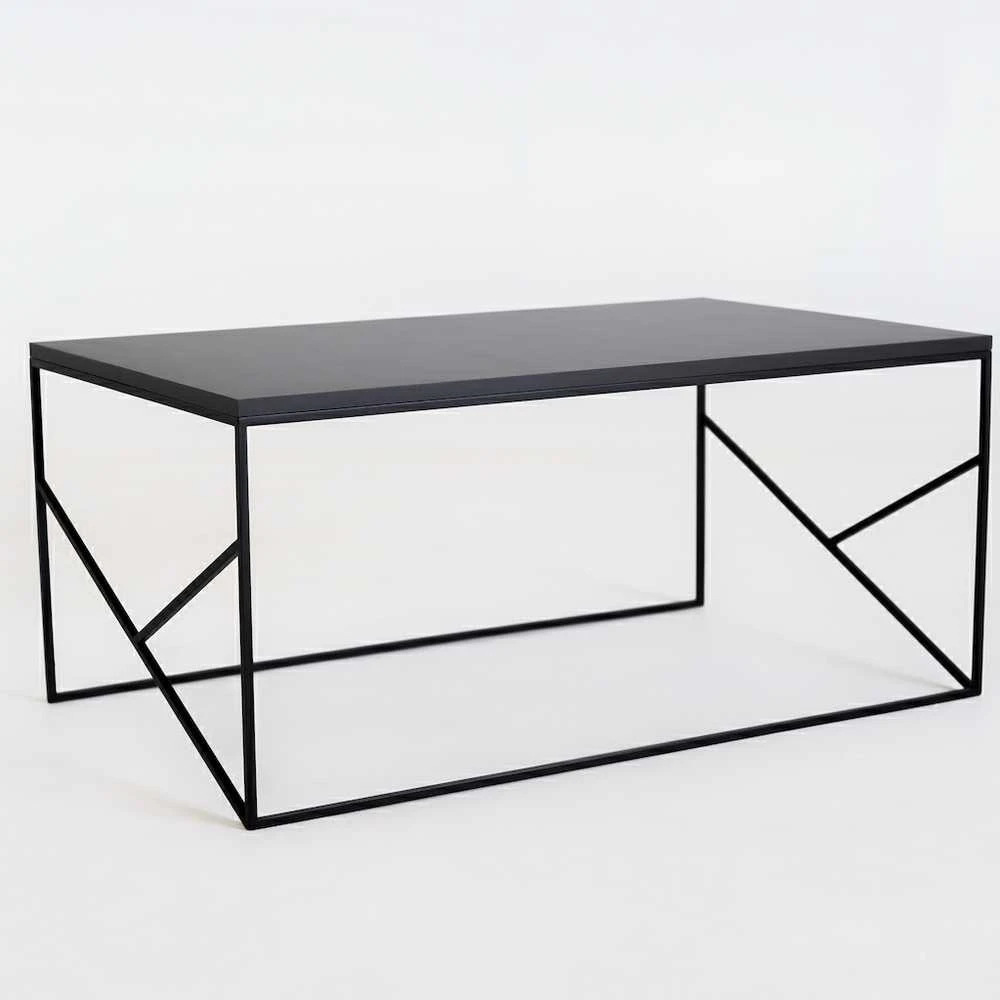 Customform Kavos staliukas, Fancy Basic, 100x60 cm, juodas