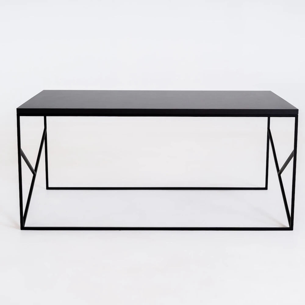 Customform Kavos staliukas, Fancy Basic, 100x60 cm, juodas