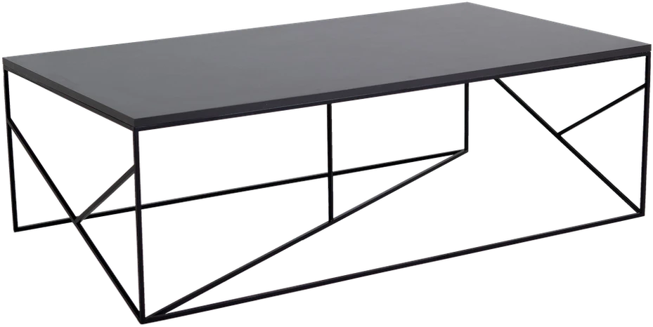 Customform Kavos staliukas, Fancy Basic, 140x80 cm, juodas
