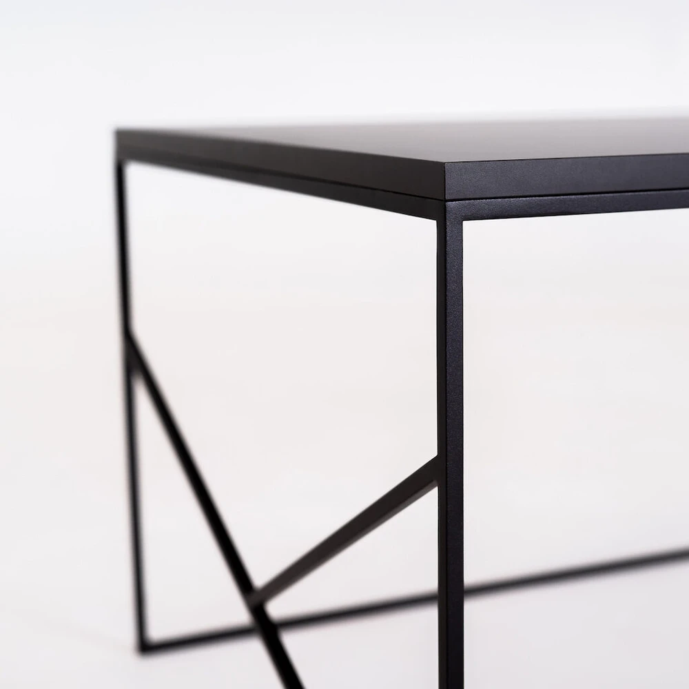 Customform Kavos staliukas, Fancy Basic, 100x60 cm, juodas