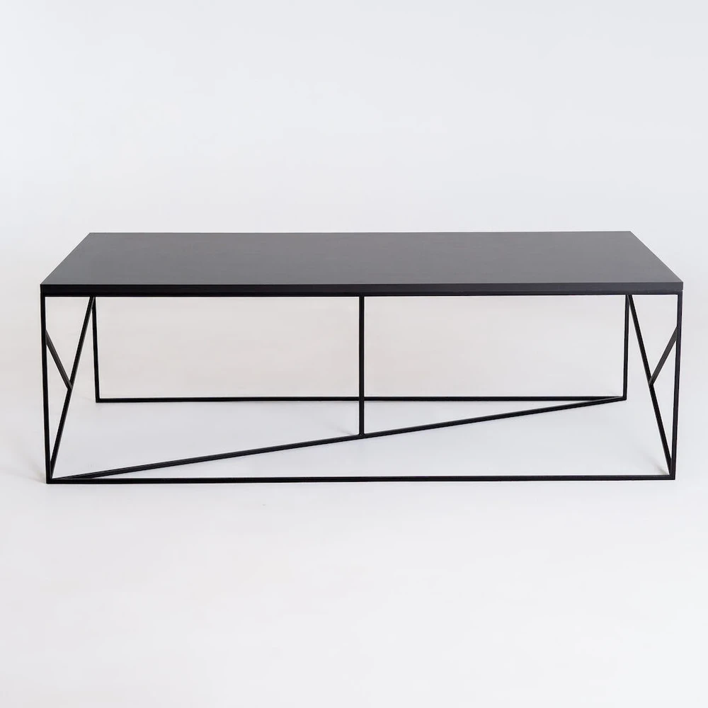 Customform Kavos staliukas, Fancy Basic, 140x80 cm, juodas
