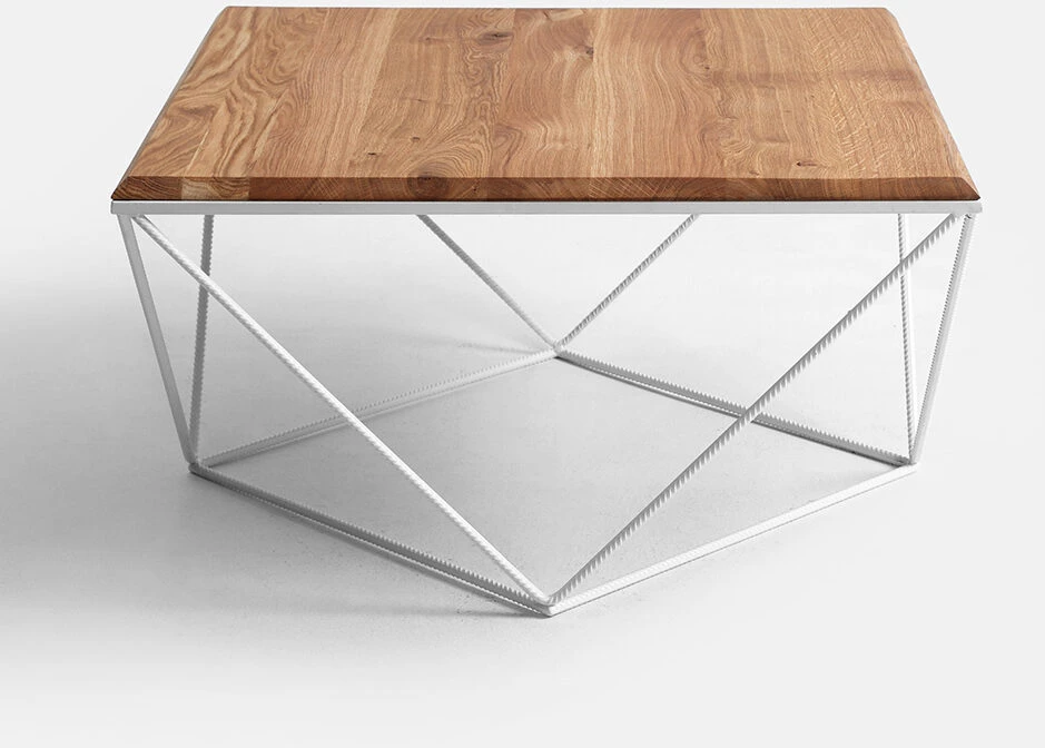 Customform Kavos staliukas, MEMO WOOD 140, 80x140 cm, Juodas