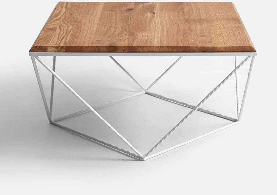 Customform Kavos staliukas, MEMO WOOD 140, 80x140 cm, Juodas