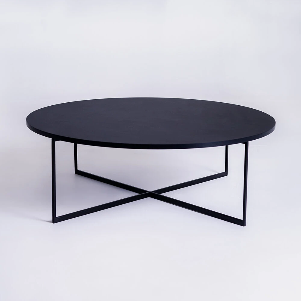 Customform Kavos staliukas, NIKO, 100x34 cm, Juodas