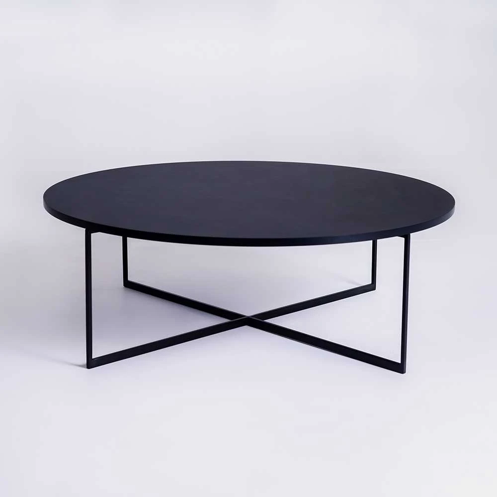 Customform Kavos staliukas, NIKO, 100x34 cm, Juodas
