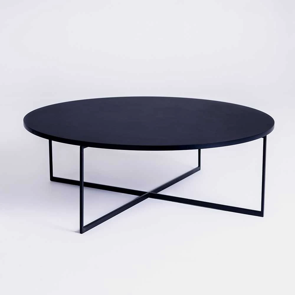 Customform Kavos staliukas, NIKO, 100x34 cm, Juodas