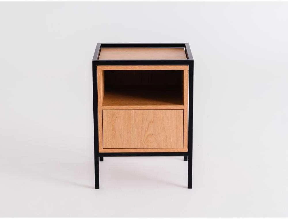 Customform Kavos staliukas, RAVE BASIC 80, 85x80x45 cm, Juoda/Auksinė