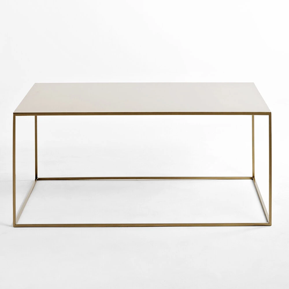 Customform Kavos staliukas, TENSIO METAL, 100x60 cm, Auksinis