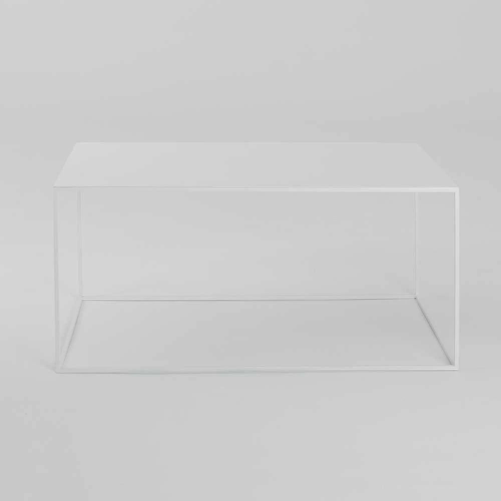 Customform Kavos staliukas, TENSIO METAL, 100x60 cm, Baltas