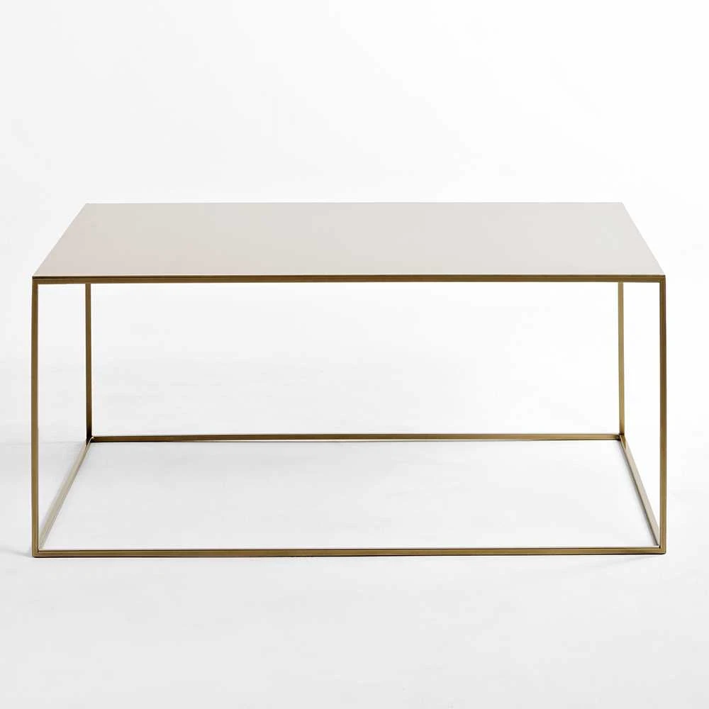Customform Kavos staliukas, TENSIO METAL, 100x60 cm, Auksinis