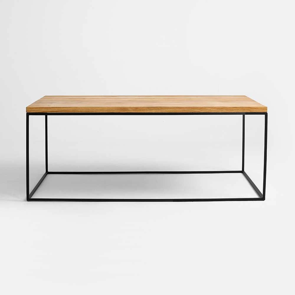 Customform Kavos staliukas, TENSIO WOOD, 140x80 cm, Juodas