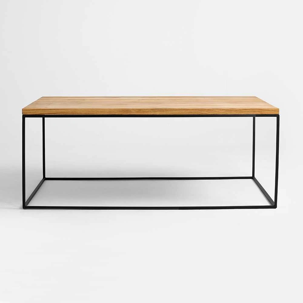 Customform Kavos staliukas, TENSIO WOOD, 100x60 cm, Juoda
