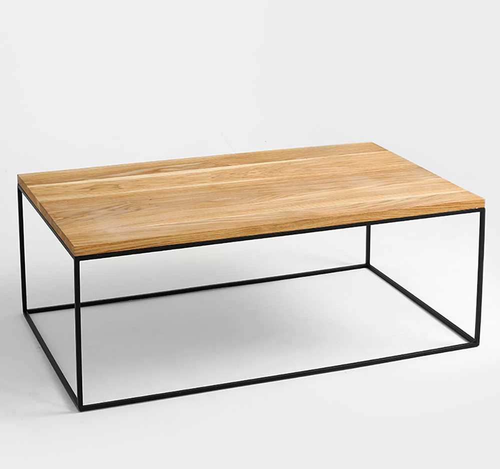 Customform Kavos staliukas, TENSIO WOOD, 140x80 cm, Juodas