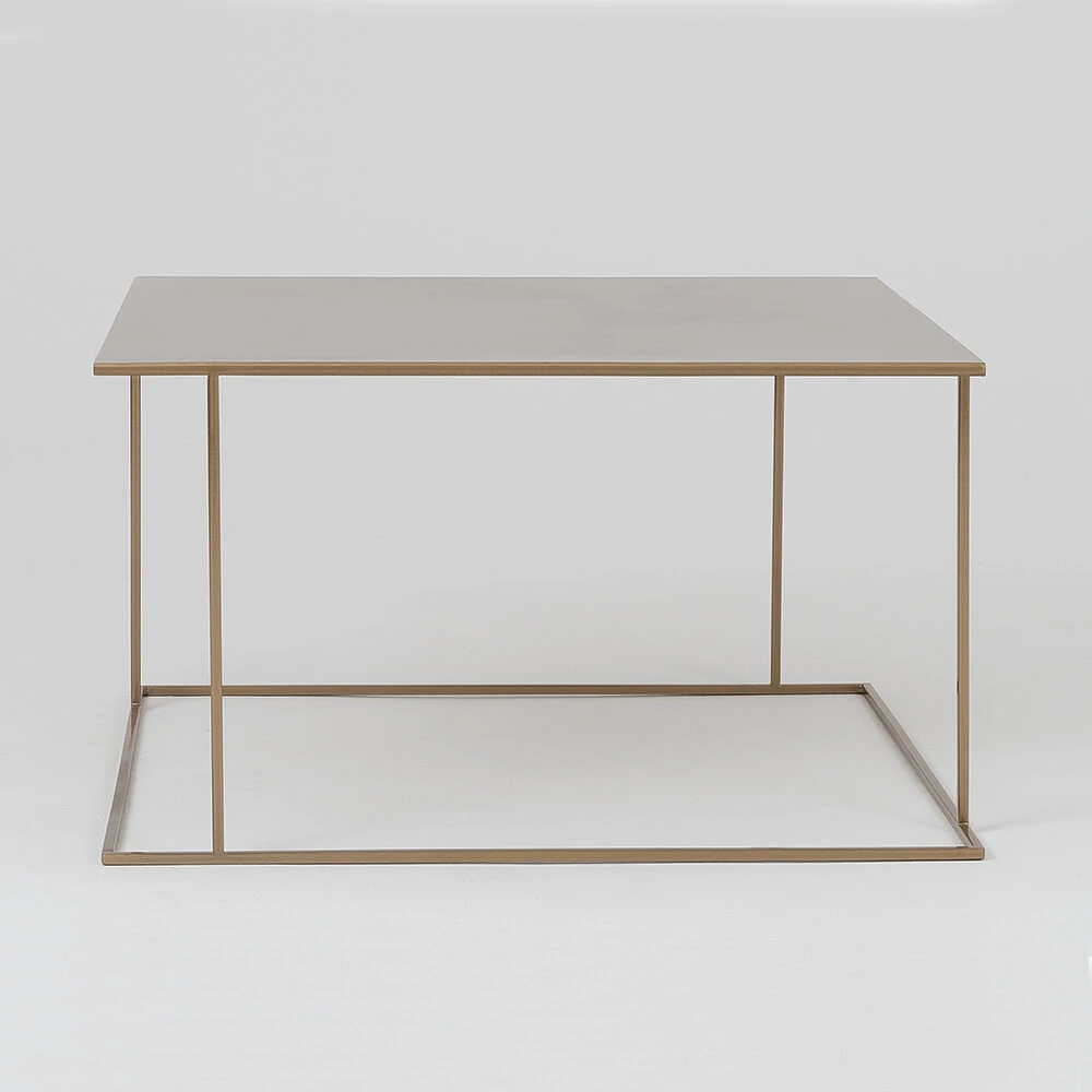 Customform Kavos staliukas, WALT METAL 50, 50x50x45 cm, Baltas
