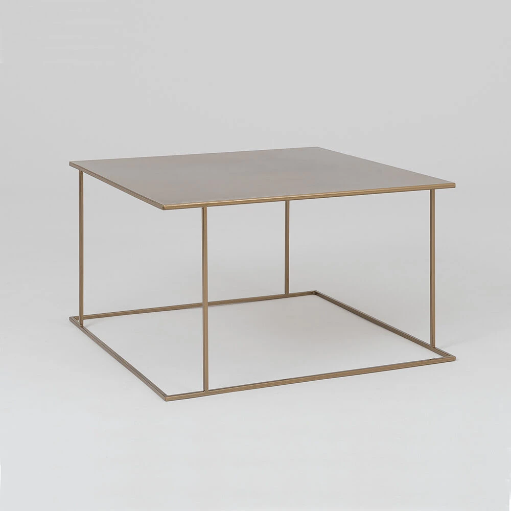 Customform Kavos staliukas, WALT METAL 50, 50x50x45 cm, Baltas
