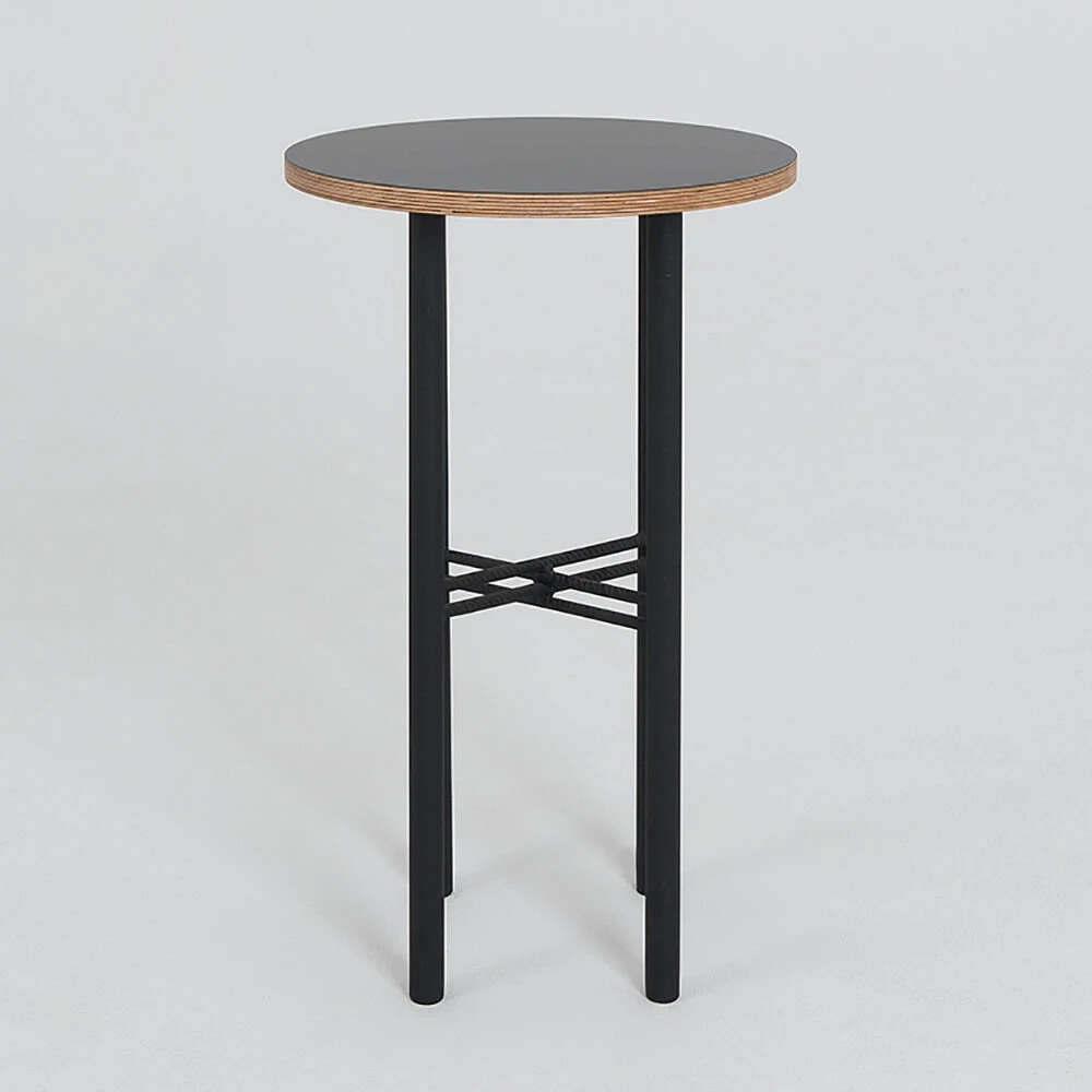 Customform Kavos staliukas, ZAK METAL 100, 60x100 cm, Juoda