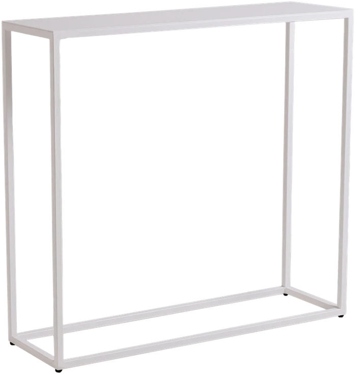 Customform Kavos staliukas, ZAK METAL 50, 0.5x0.5x0.45 m, Baltas