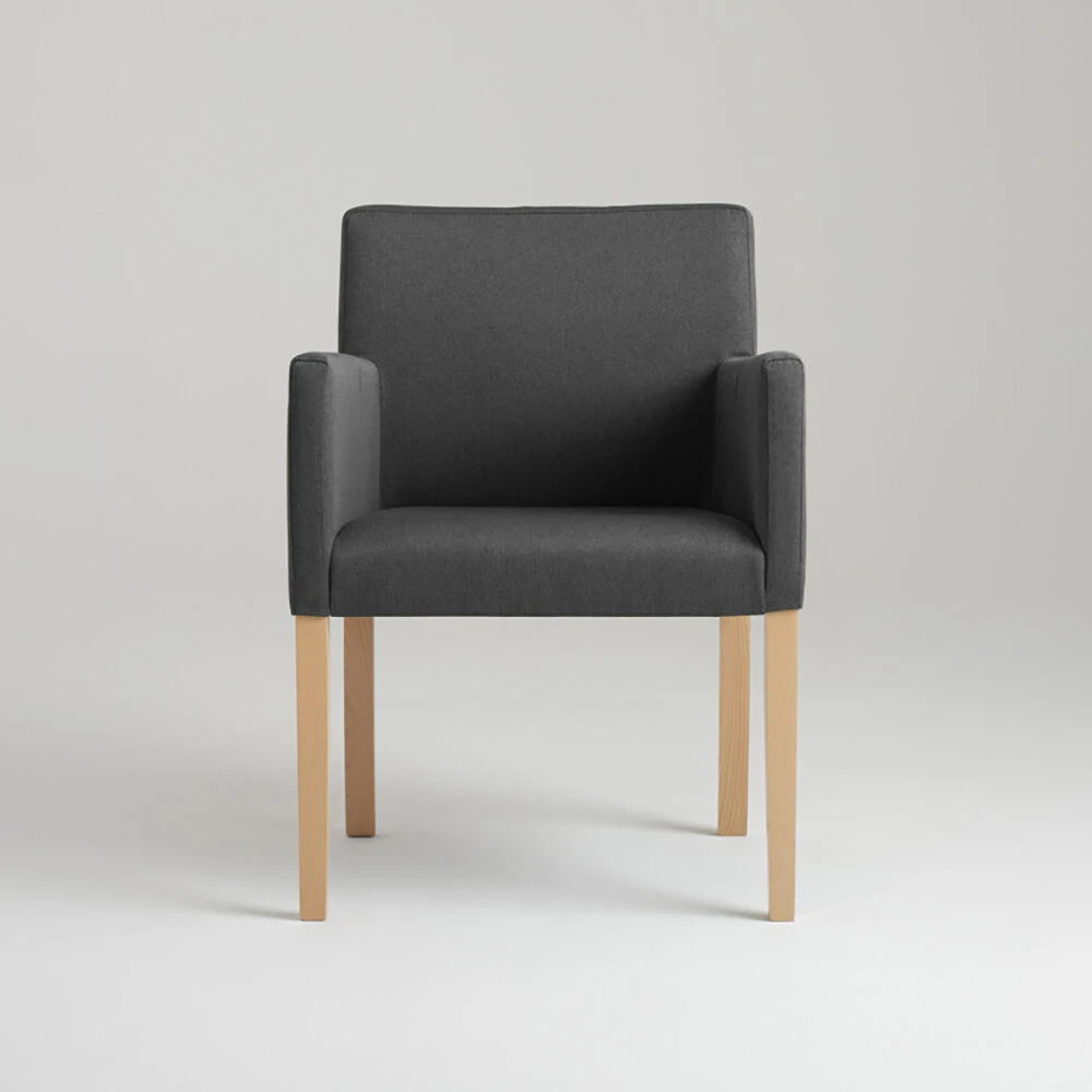 Customform Kėdė, Wilton, 58x46 cm, Anglies spalva