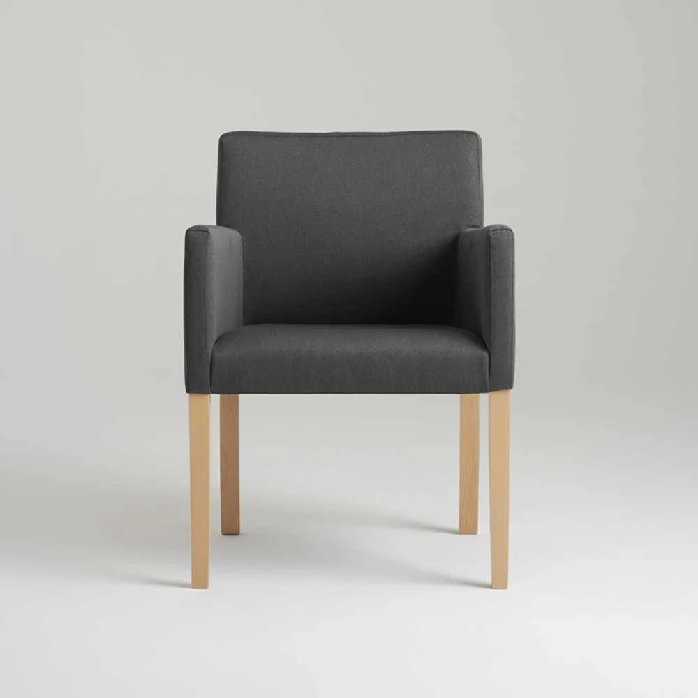 Customform Kėdė, Wilton, 58x46 cm, Anglies spalva