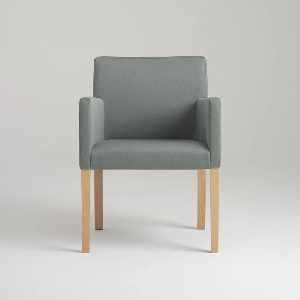 Customform Kėdė, Wilton, 58x46 cm, Platinos