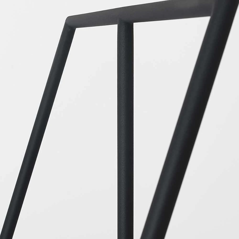 Customform Knygų lentyna, HYLLER, 150x110 cm, Juoda