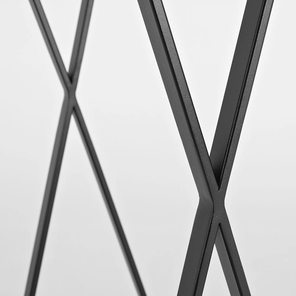 Customform Knygų stovas, HYLLER, 100x110 cm, Juodas