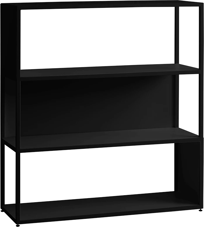 Customform Knygų stovas, HYLLER, 100x75 cm, Juodas