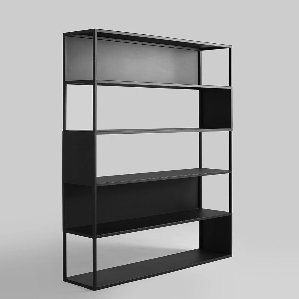 Customform Knygų stovas, HYLLER, 150x110 cm, baltas