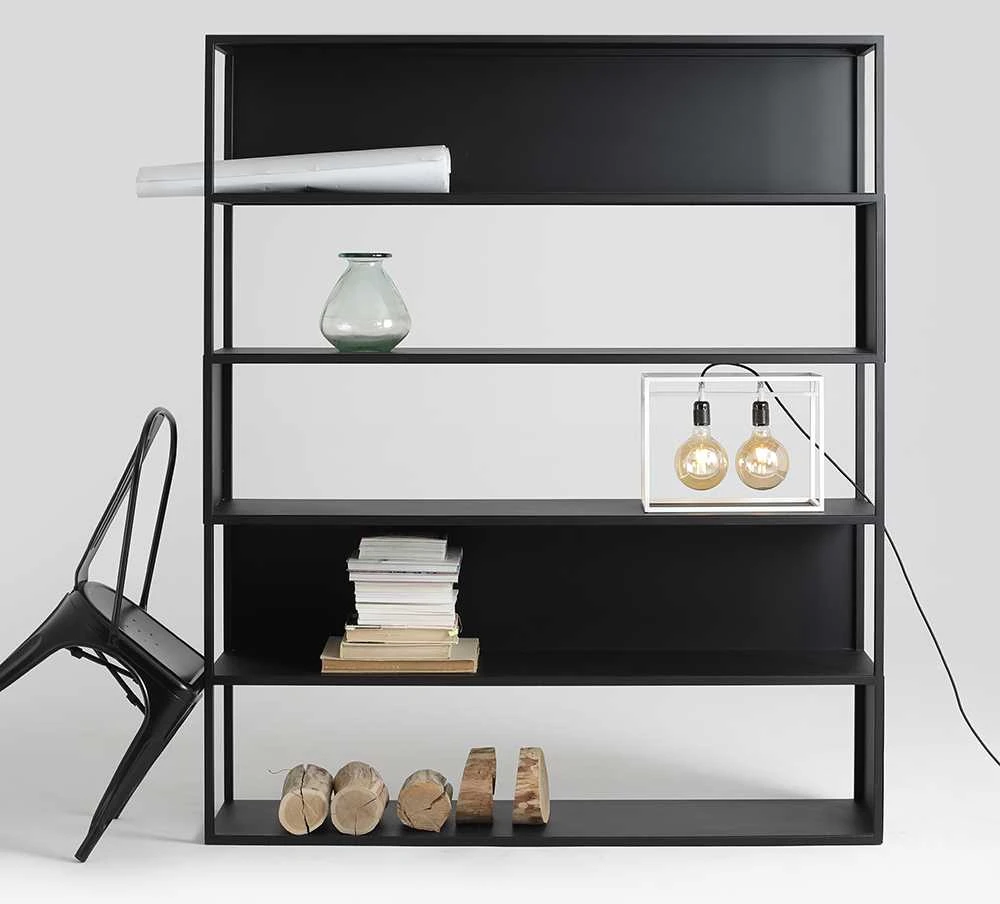 Customform Knygų stovas, HYLLER, 150x110 cm, baltas