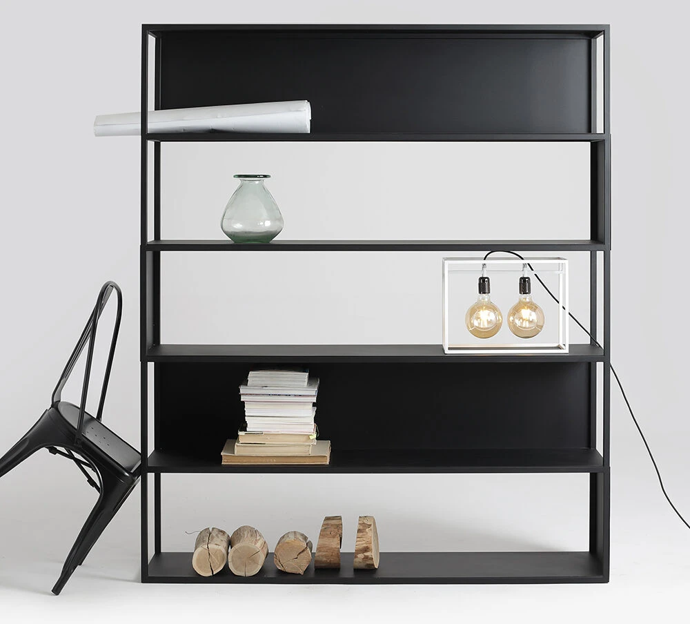 Customform Knygų stovas, HYLLER, 150x110 cm, baltas