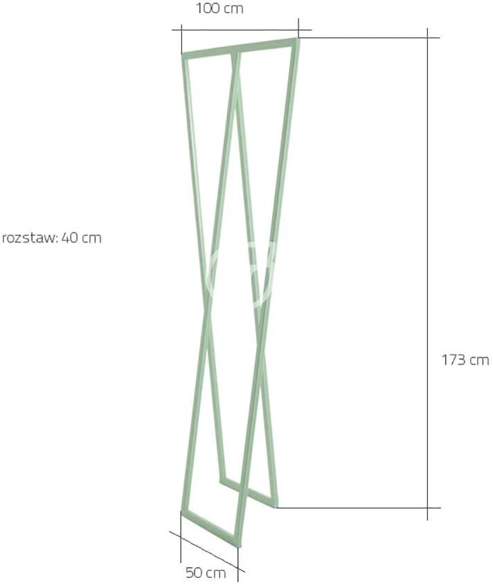 Customform Knygų stovas, HYLLER, 150x180 cm, Baltas