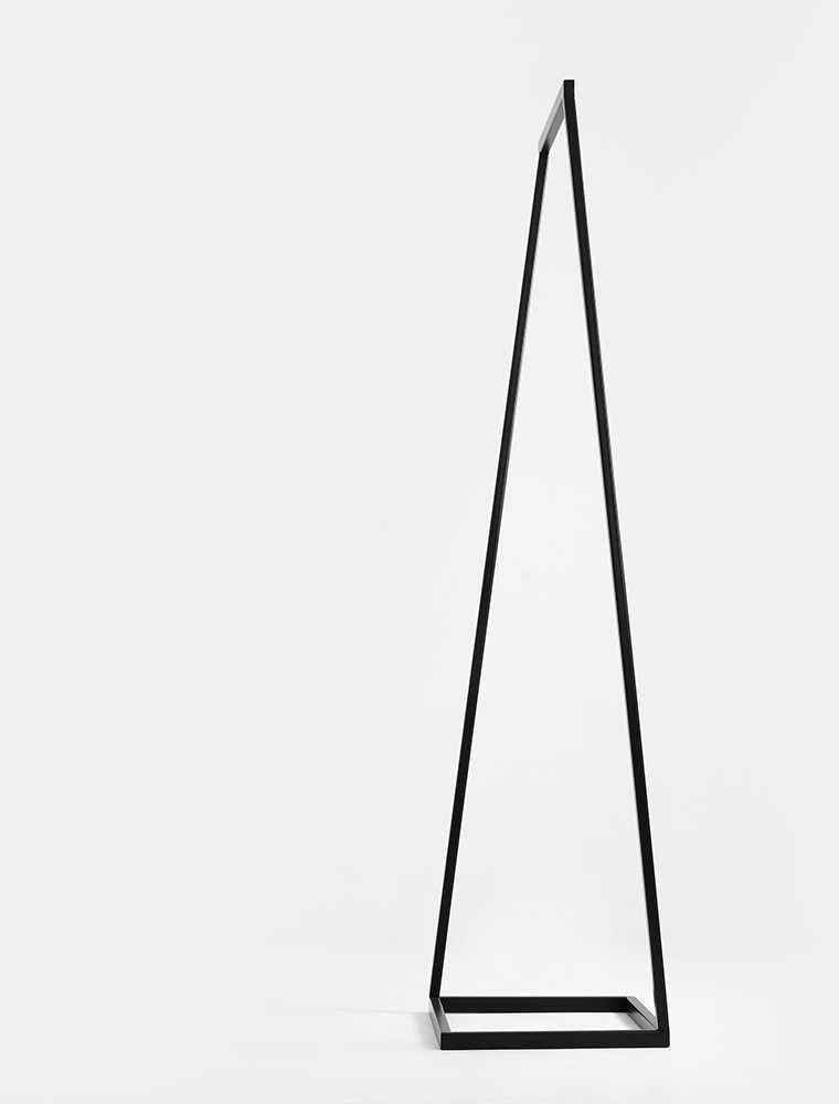 Customform Knygų stovas, HYLLER, 150x75 cm, Juodas