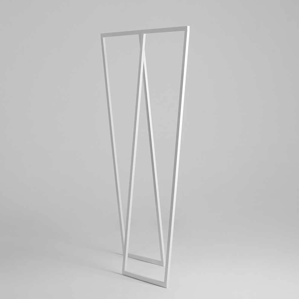 Customform Knygų stovas, HYLLER SIDE, 150x75 cm, Baltas