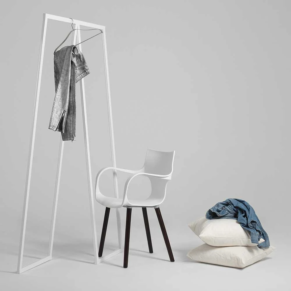 Customform Knygų stovas, HYLLER SIDE, 150x75 cm, Baltas