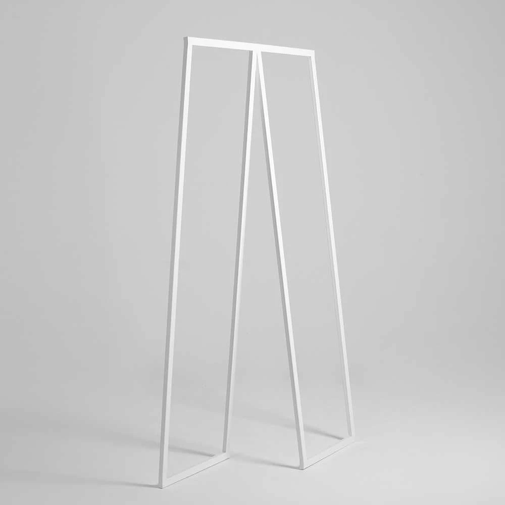 Customform Knygų stovas, HYLLER SIDE, 150x75 cm, Baltas