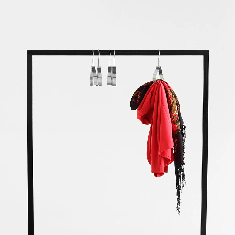 Customform Knygų stovas, HYLLER SIDE METAL, 35x100x110 cm, Baltas
