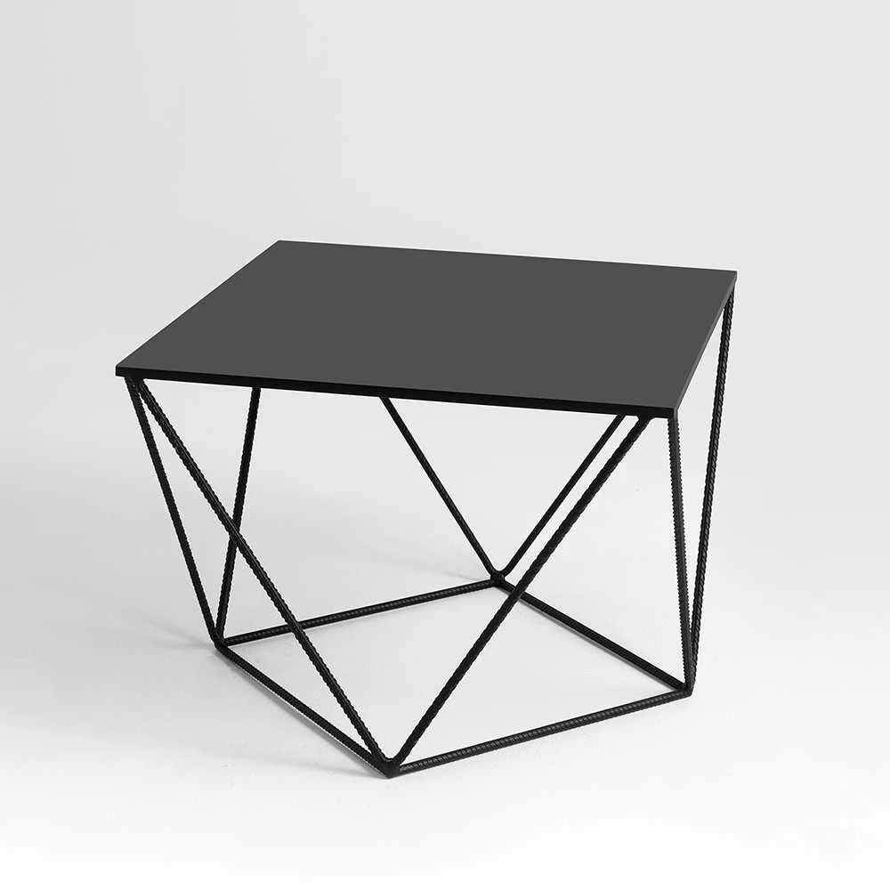 Customform Konsolė, MEMO SOLID WOOD 100, 300x1000x750 cm, Juoda