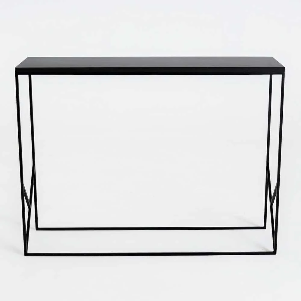 Customform Konsolė, Prabangi, 100x30 cm, Juoda