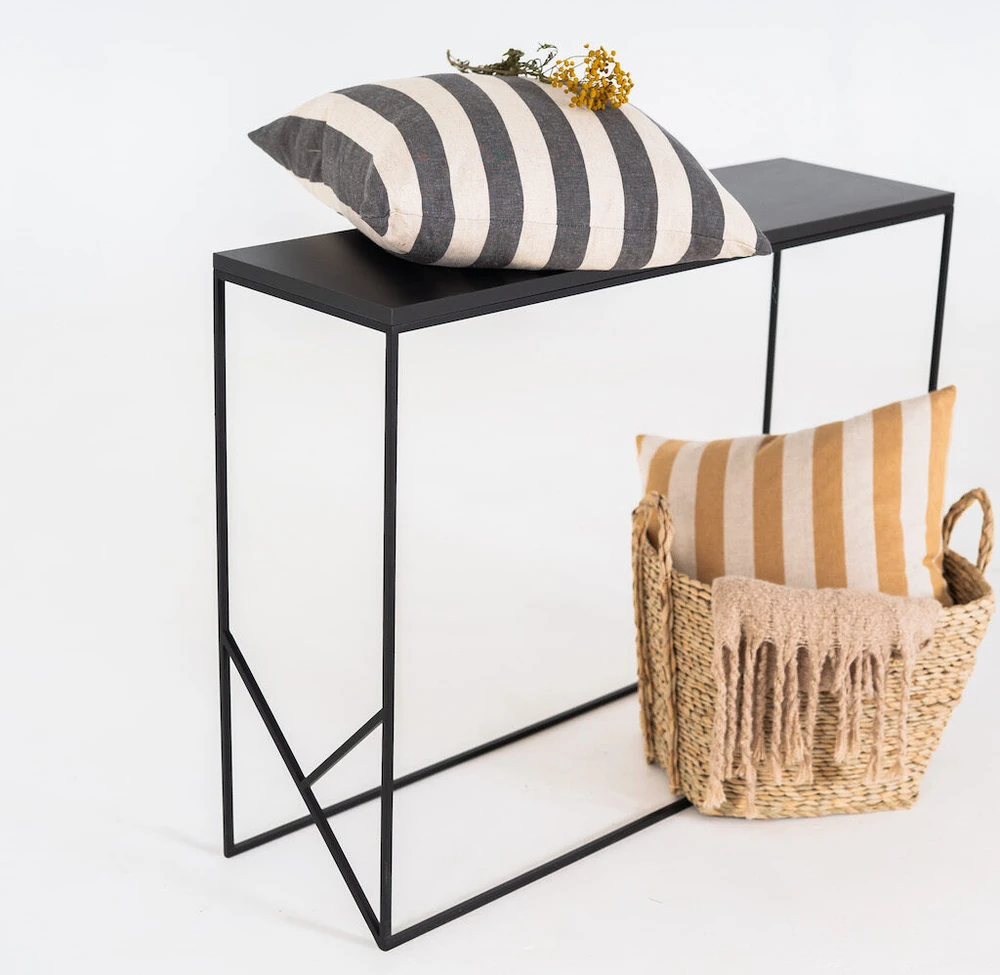 Customform Konsolė, Prabangi, 100x30 cm, Juoda
