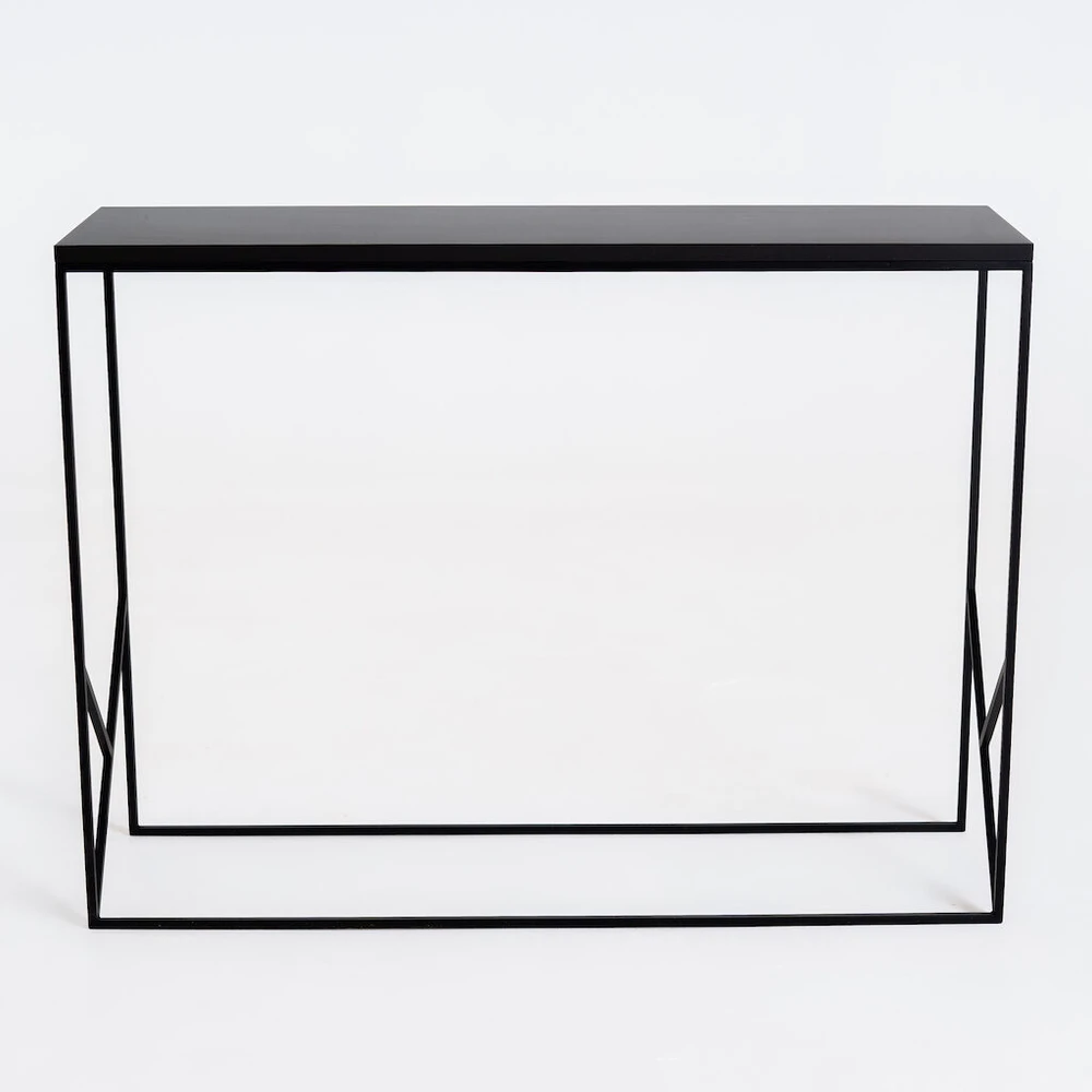 Customform Konsolė, Prabangi, 100x30 cm, Juoda