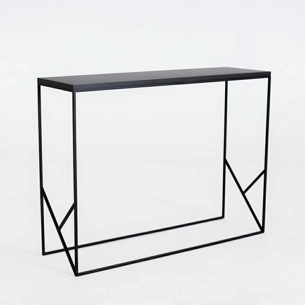 Customform Konsolė, Prabangi, 100x30 cm, Juoda