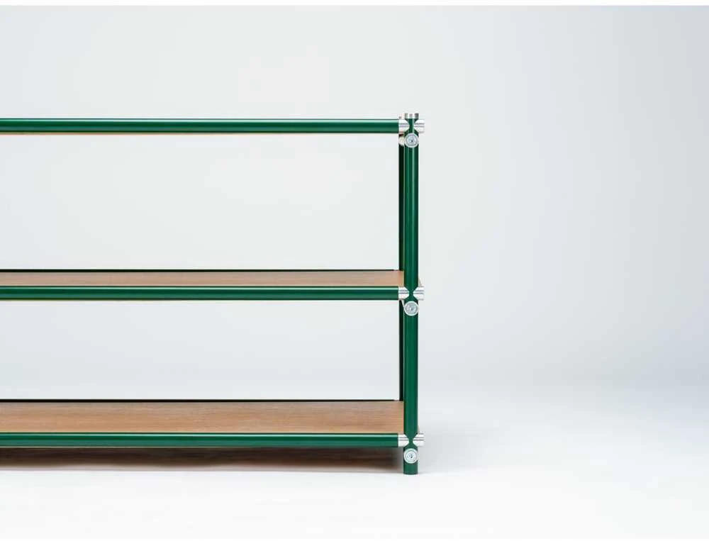 Customform Konsolė, SKARDU H3 FLEX, 130x53 cm, Žalia