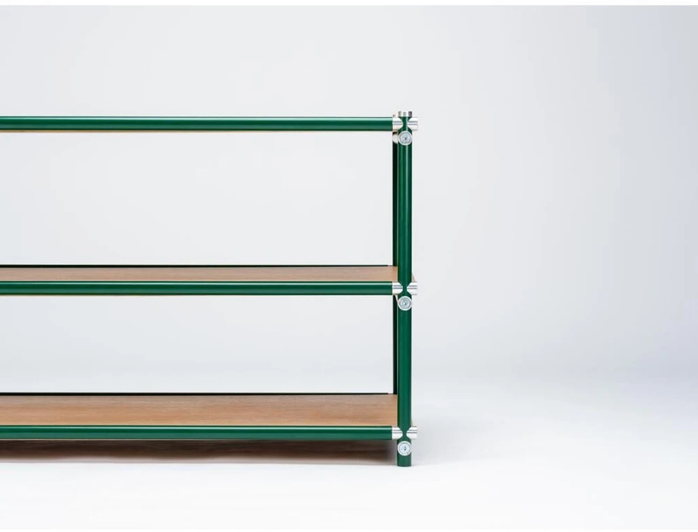 Customform Konsolė, SKARDU H3 FLEX, 130x53 cm, Žalia
